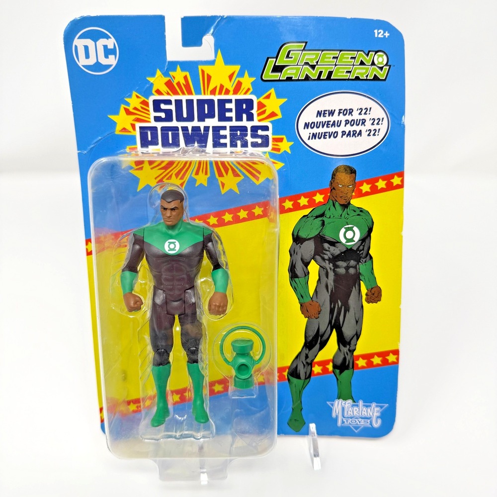 McFarlane Toys DC Super Powers Green Lantern John Stewart 2022 Action Figure NEW